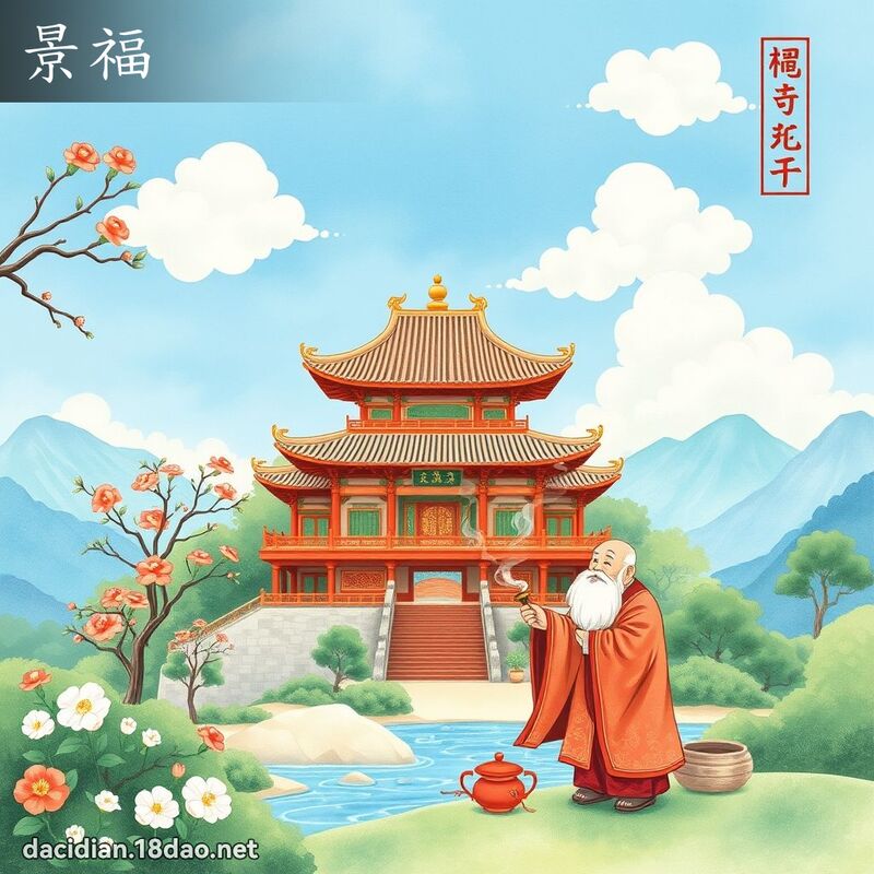 景福 - 國語大辭典配圖