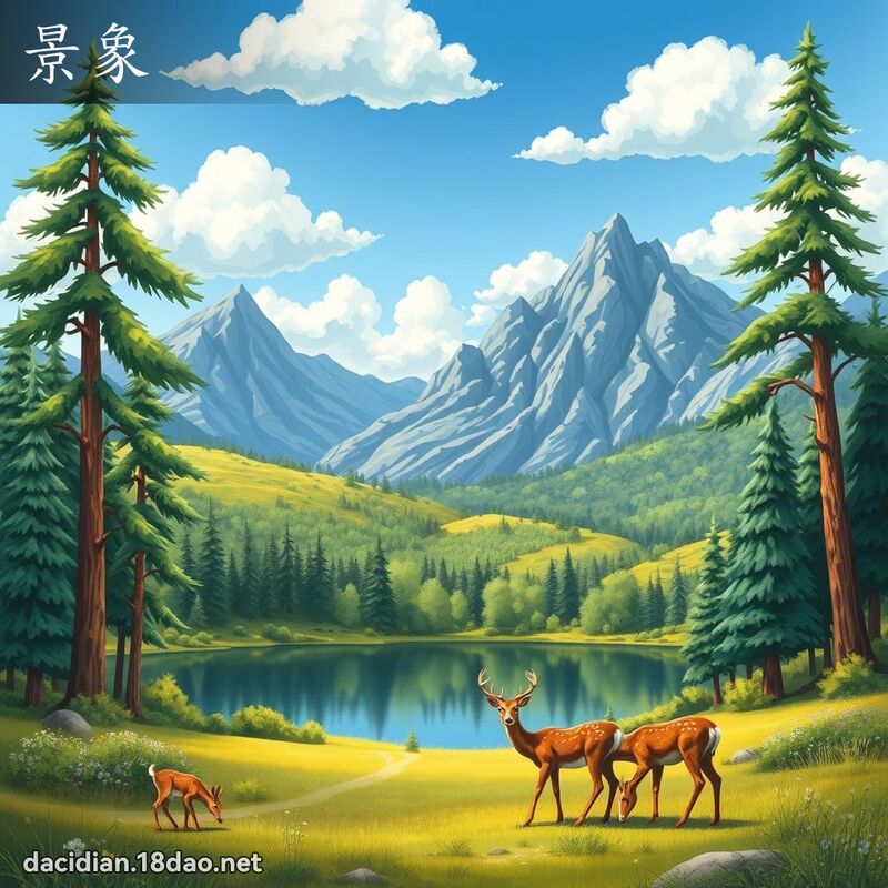 景象 - 國語大辭典配圖