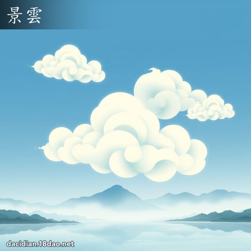 景云 - 国语大辞典配图