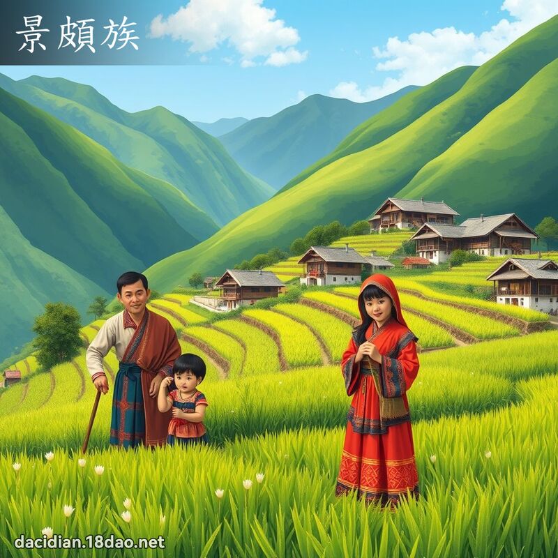 景颇族 - 国语大辞典配图