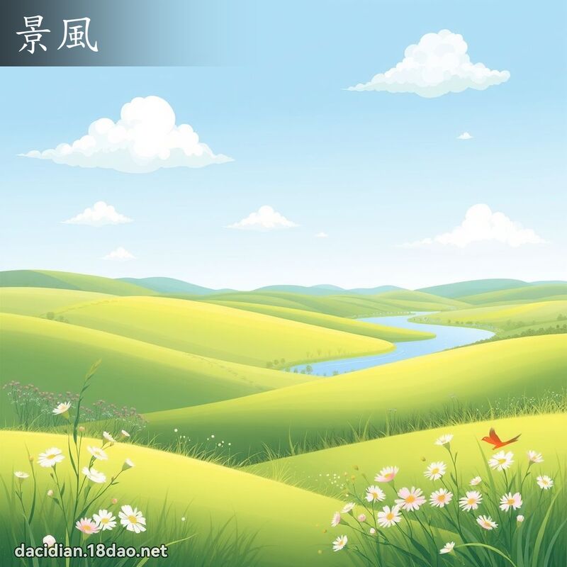 景風 - 國語大辭典配圖