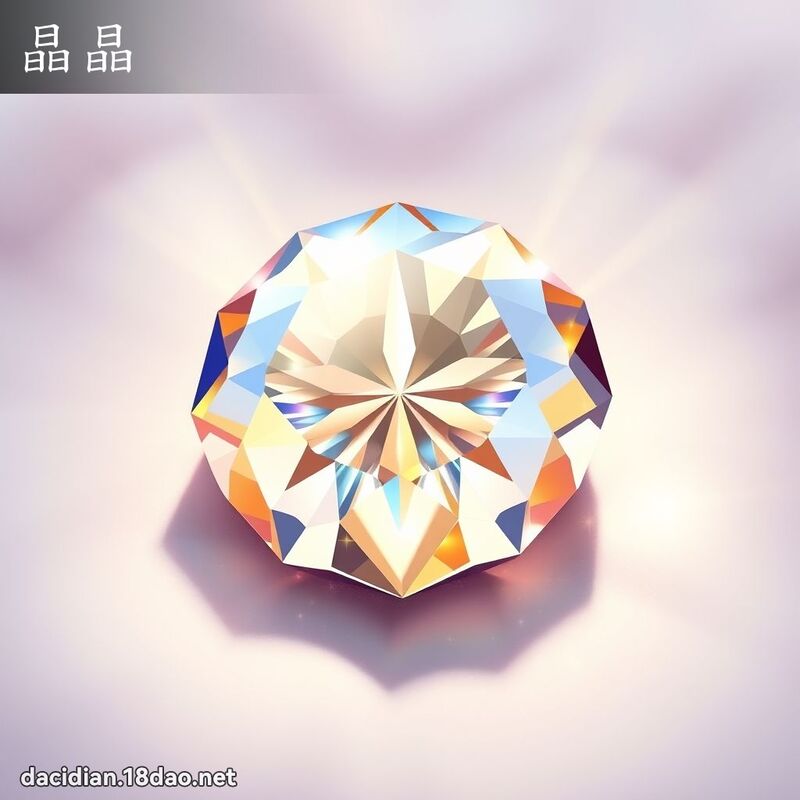 晶晶 - 國語大辭典配圖