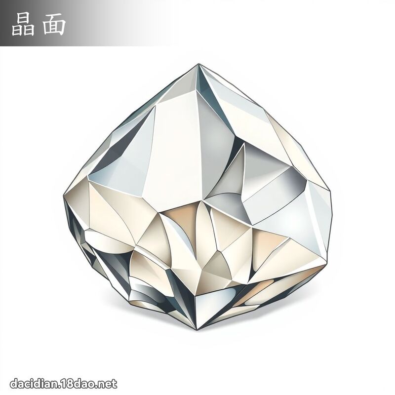 晶面 - 國語大辭典配圖
