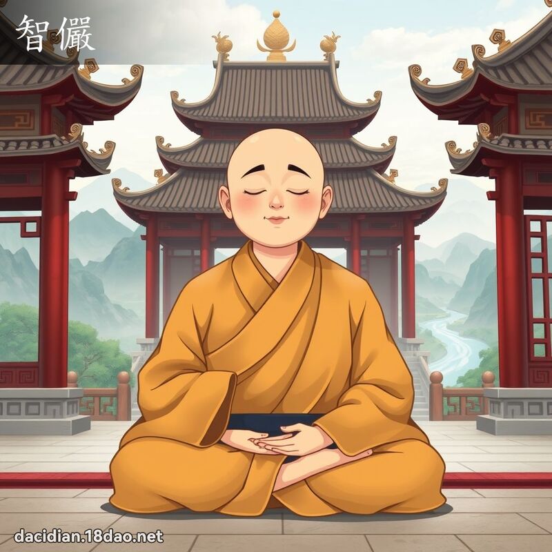 智儼 - 國語大辭典配圖