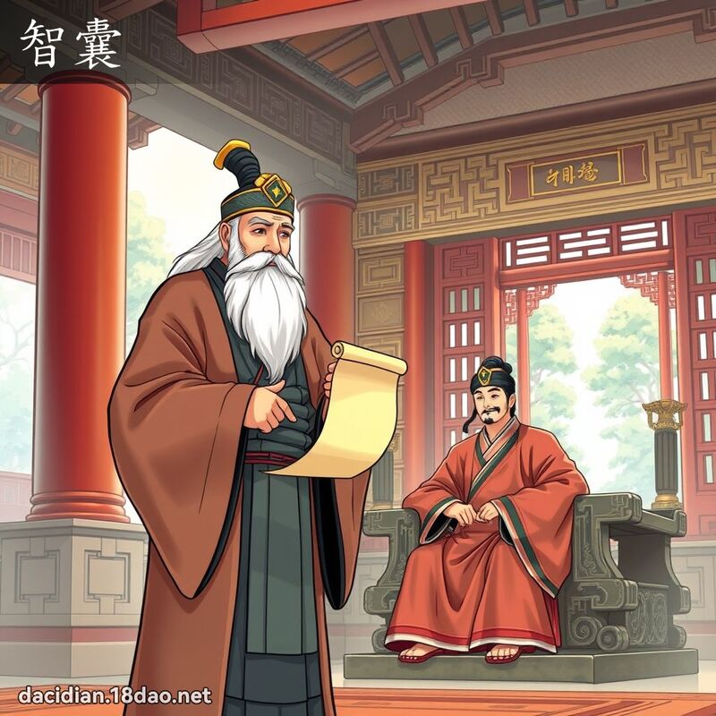 智囊 - 國語大辭典配圖