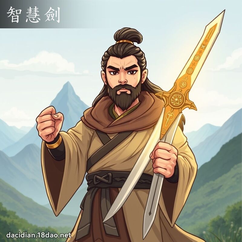 智慧劍 - 國語大辭典配圖
