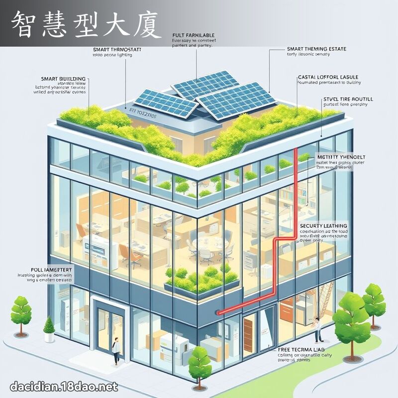 智慧型大廈 - 國語大辭典配圖