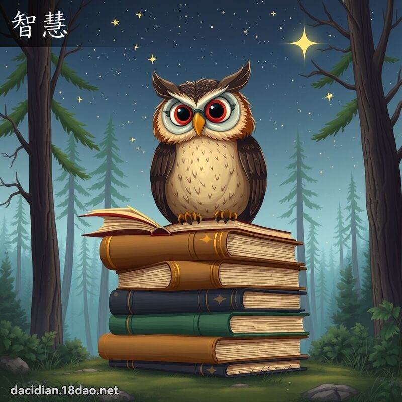智慧 - 國語大辭典配圖