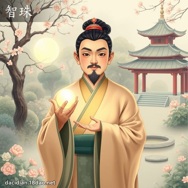 智珠 - 国语大辞典配图
