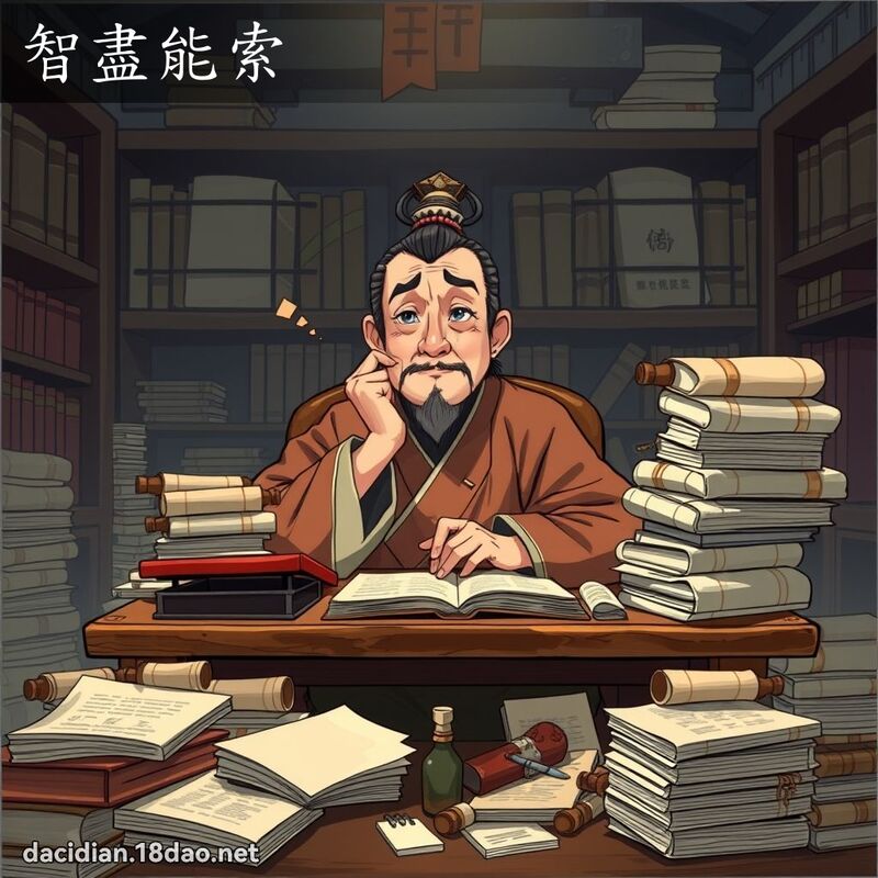 智尽能索 - 国语大辞典配图