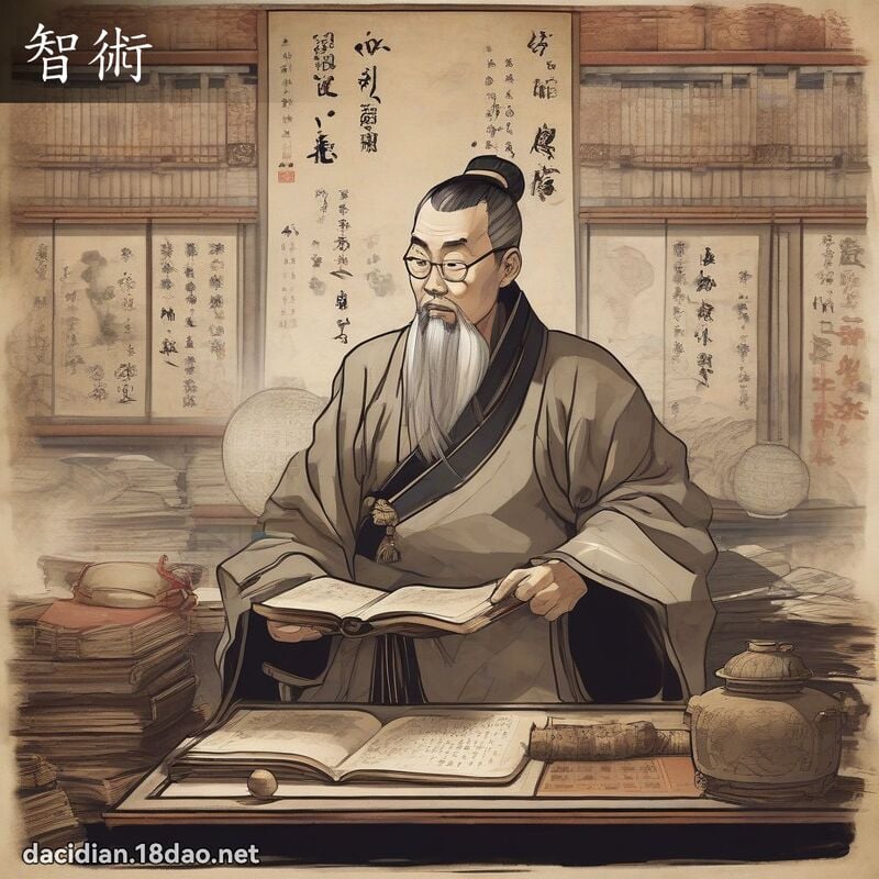 智術 - 國語大辭典配圖