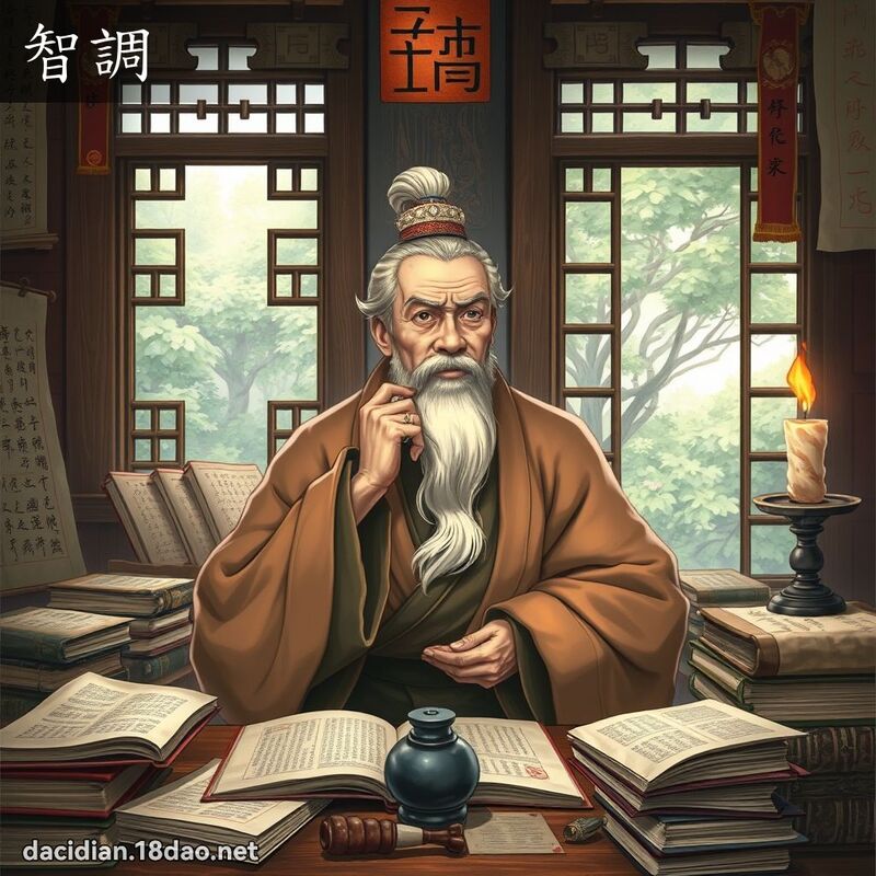 智調 - 國語大辭典配圖