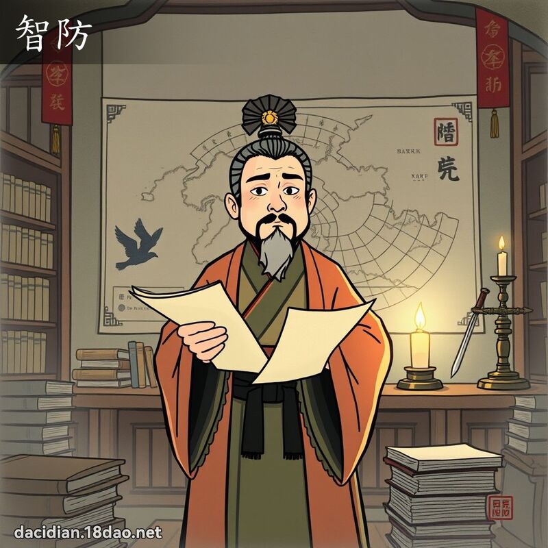 智防 - 國語大辭典配圖