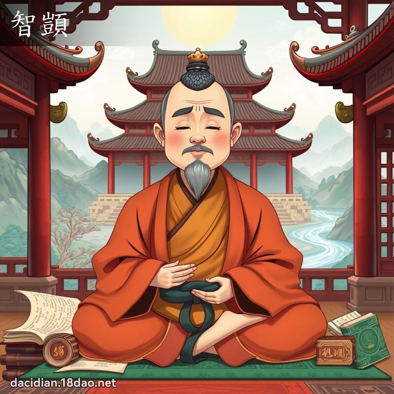 智顗 - 國語大辭典配圖