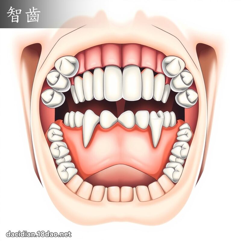 智齿 - 国语大辞典配图