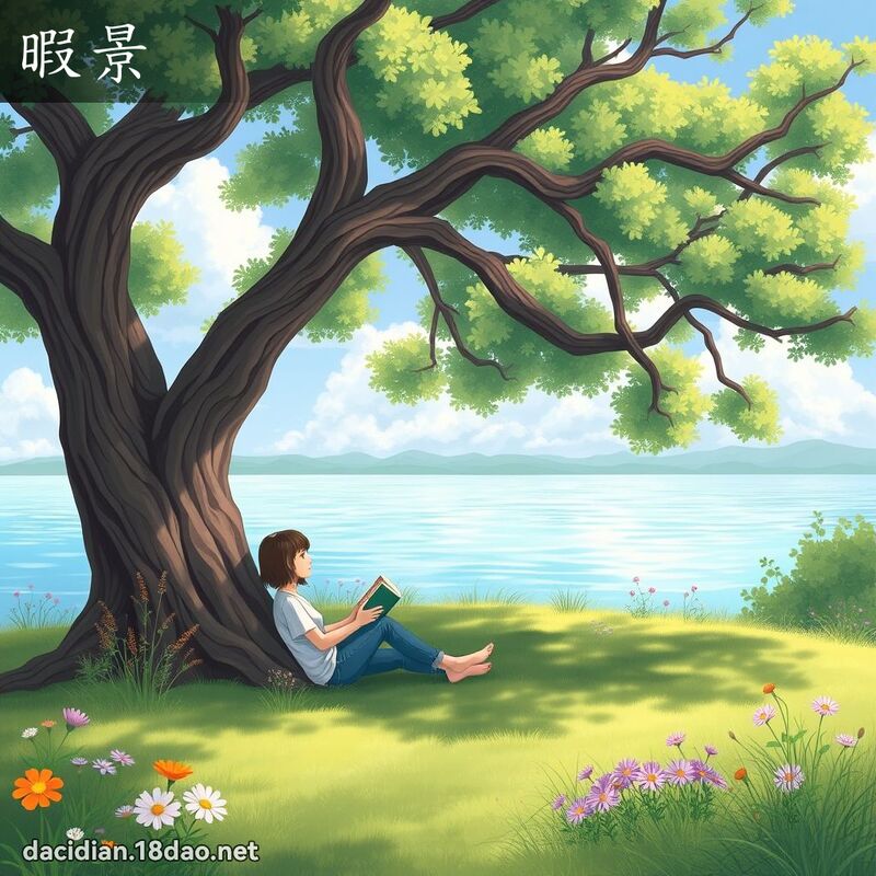 暇景 - 国语大辞典配图