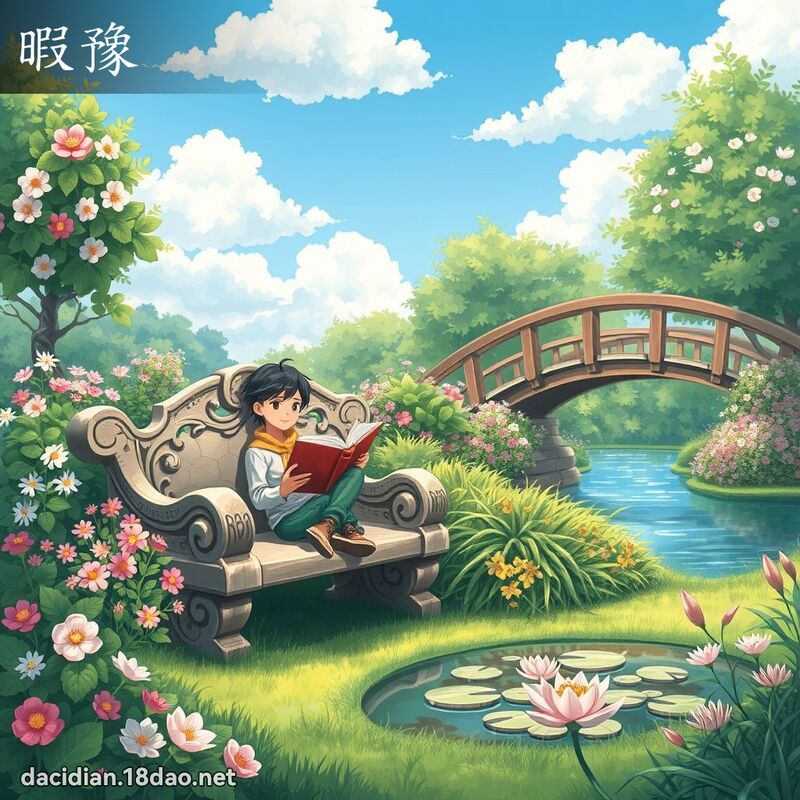 暇豫 - 国语大辞典配图