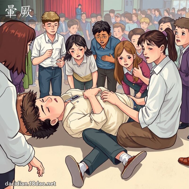 暈厥 - 國語大辭典配圖
