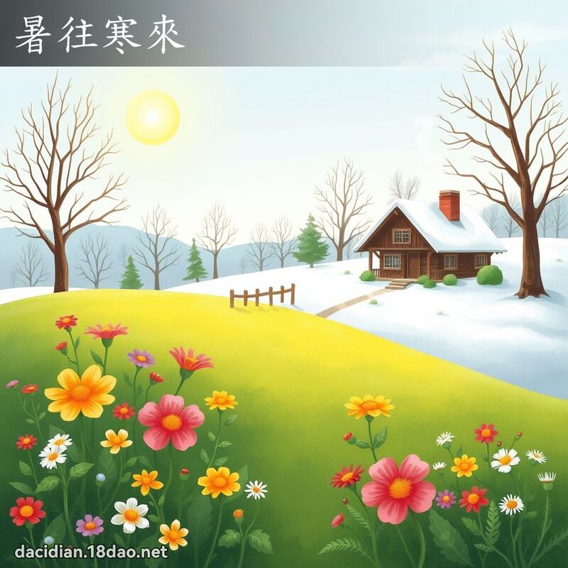 暑往寒来 - 国语大辞典配图
