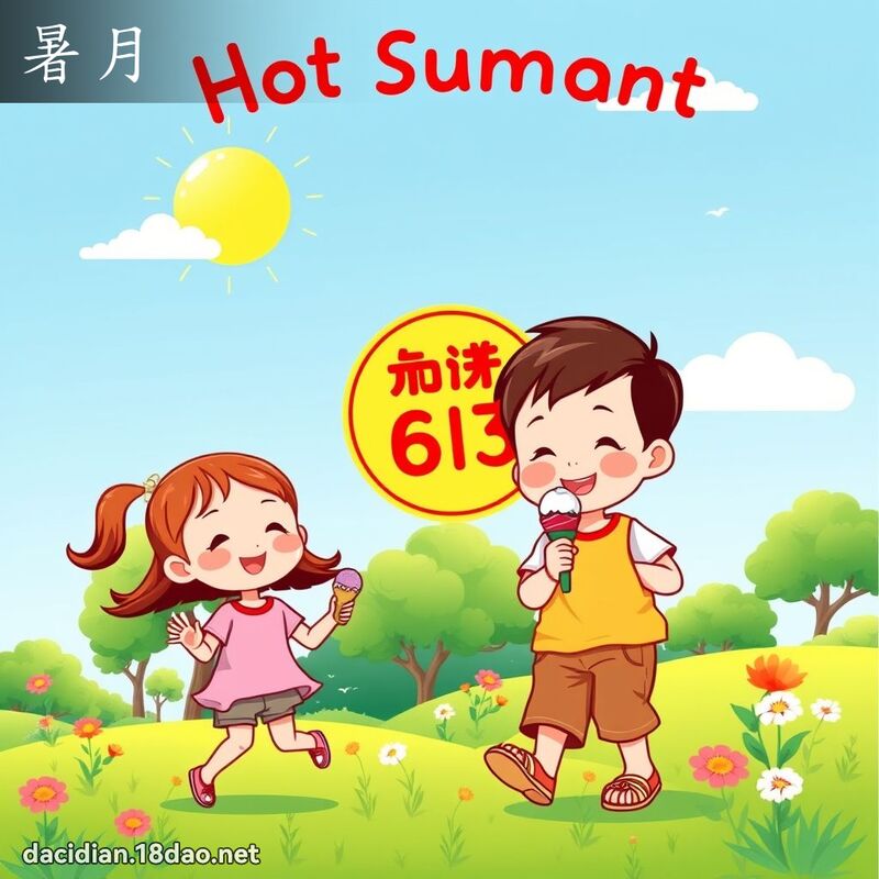 暑月 - 国语大辞典配图