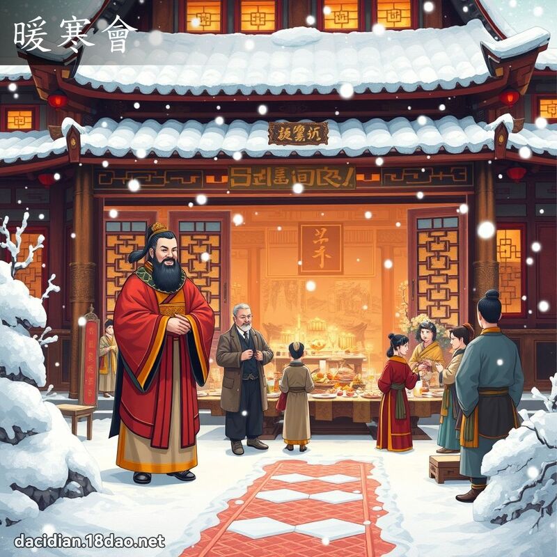 暖寒會 - 國語大辭典配圖