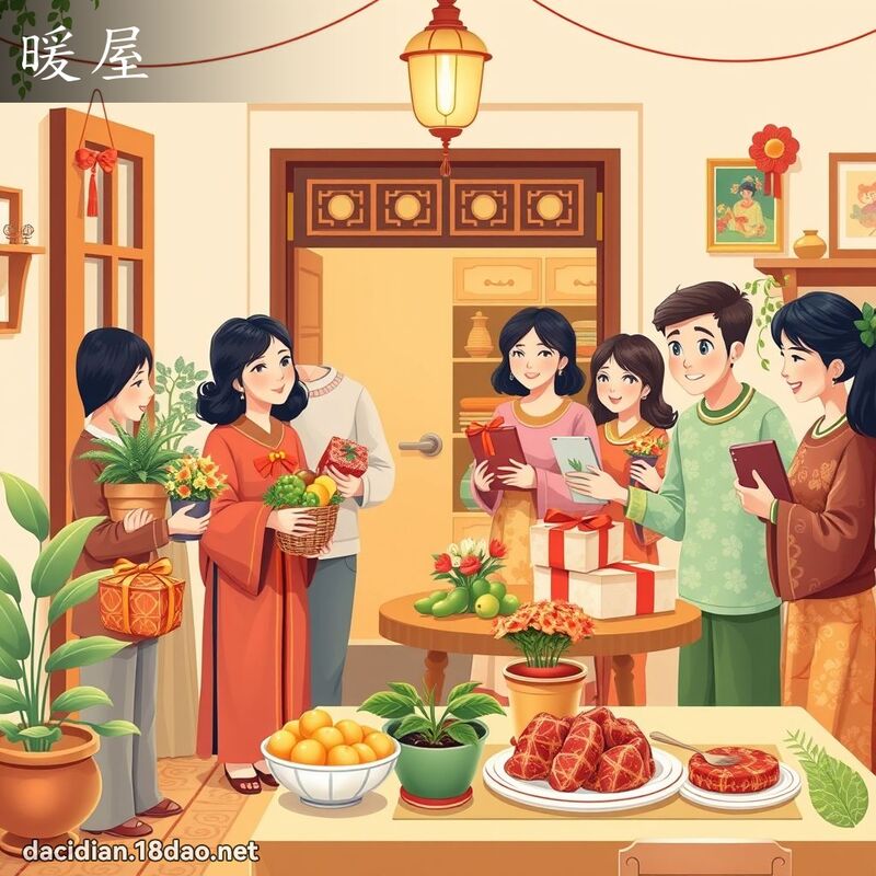 暖屋 - 國語大辭典配圖