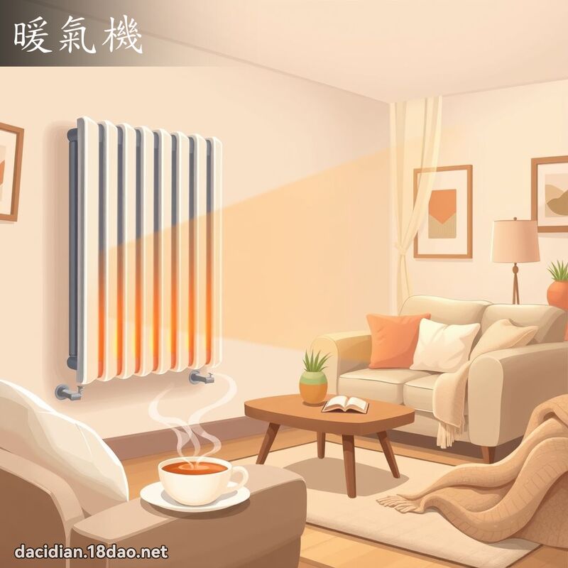 暖氣機 - 國語大辭典配圖