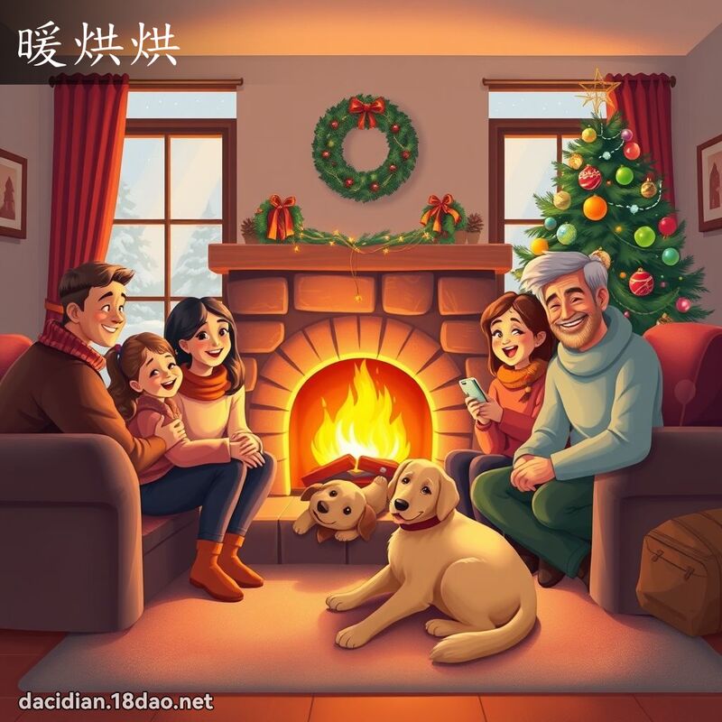 暖烘烘 - 國語大辭典配圖