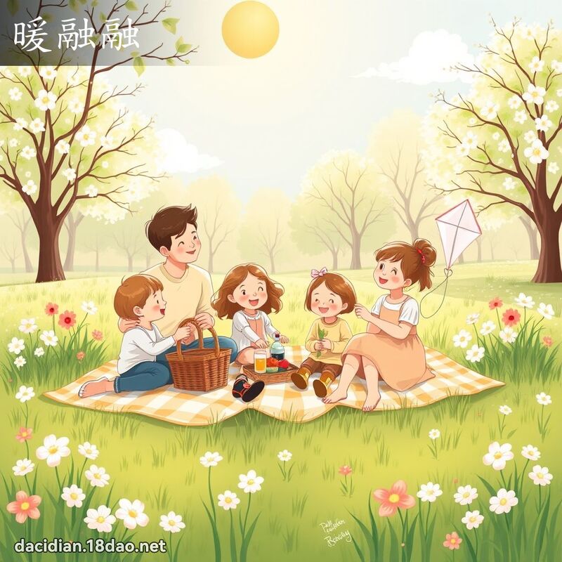 暖融融 - 國語大辭典配圖