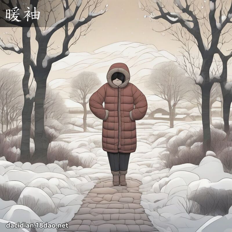 暖袖 - 國語大辭典配圖