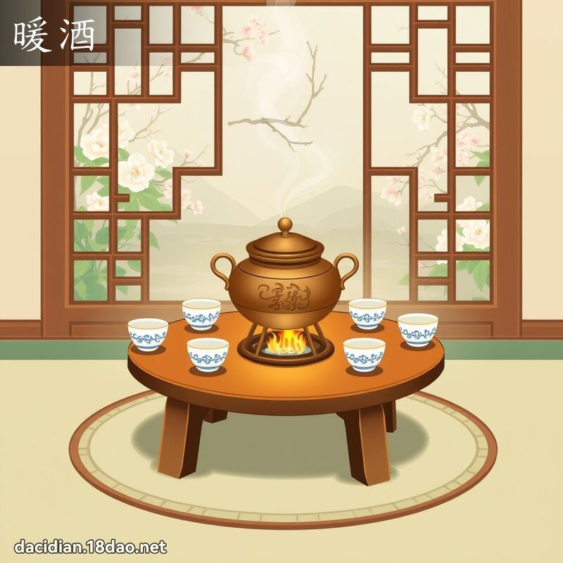 暖酒 - 国语大辞典配图
