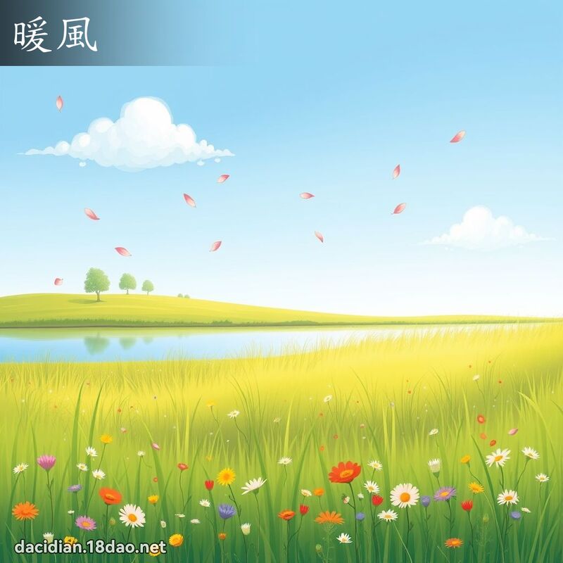暖风 - 国语大辞典配图