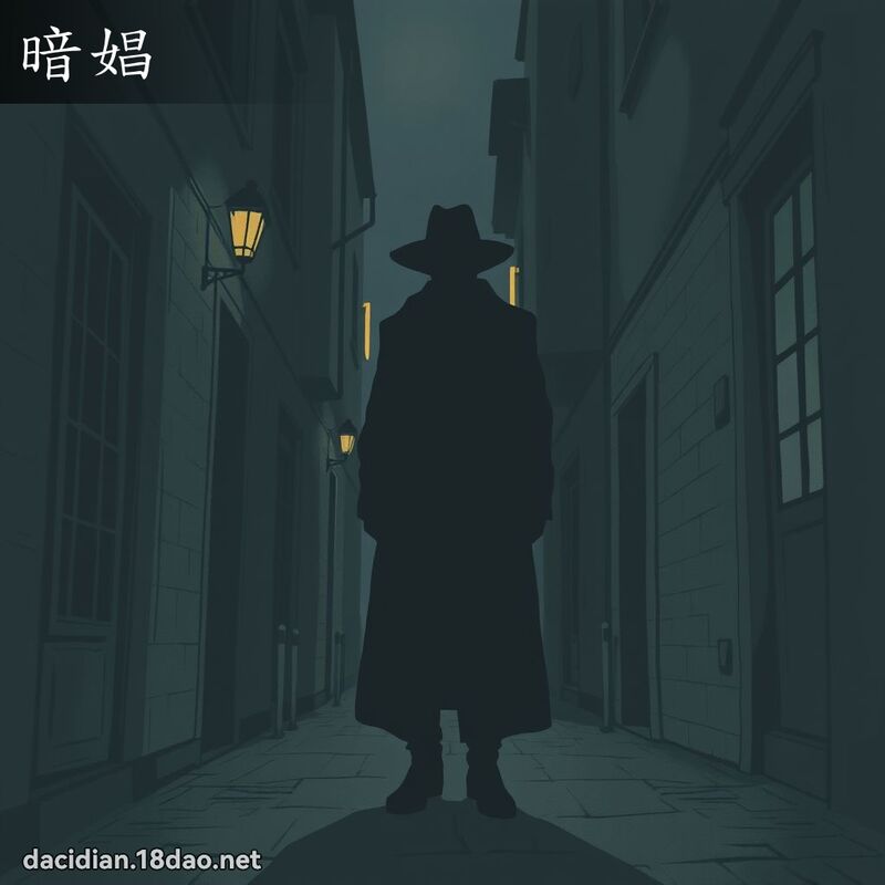 暗娼 - 国语大辞典配图