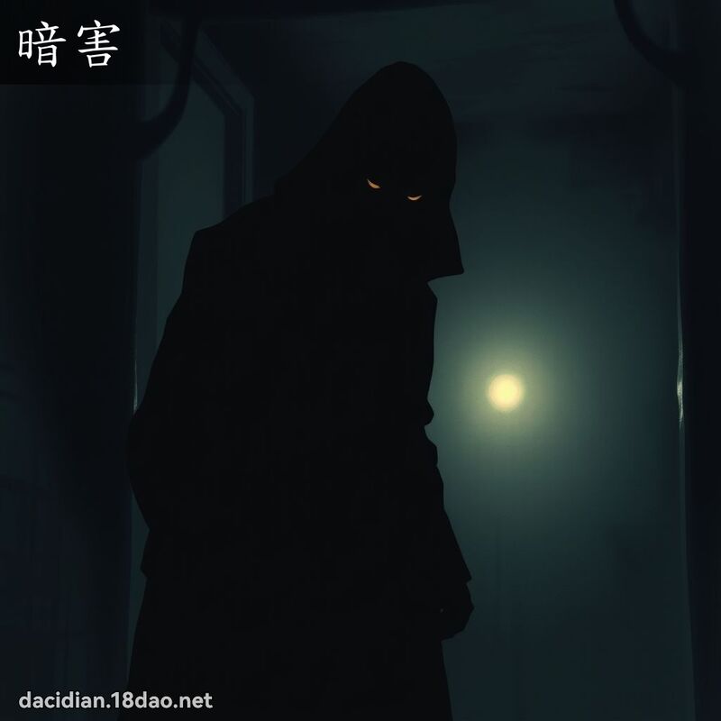 暗害 - 国语大辞典配图