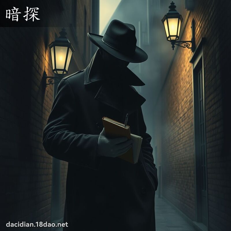 暗探 - 国语大辞典配图