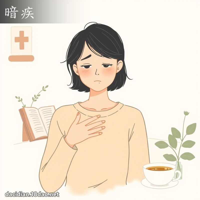 暗疾 - 國語大辭典配圖