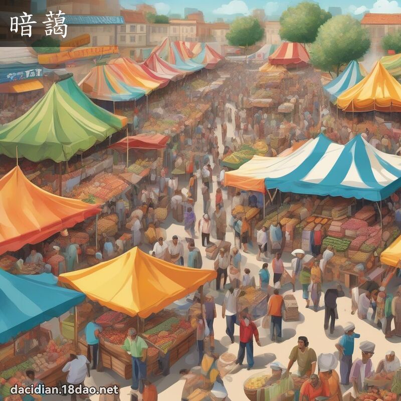 暗藹 - 國語大辭典配圖