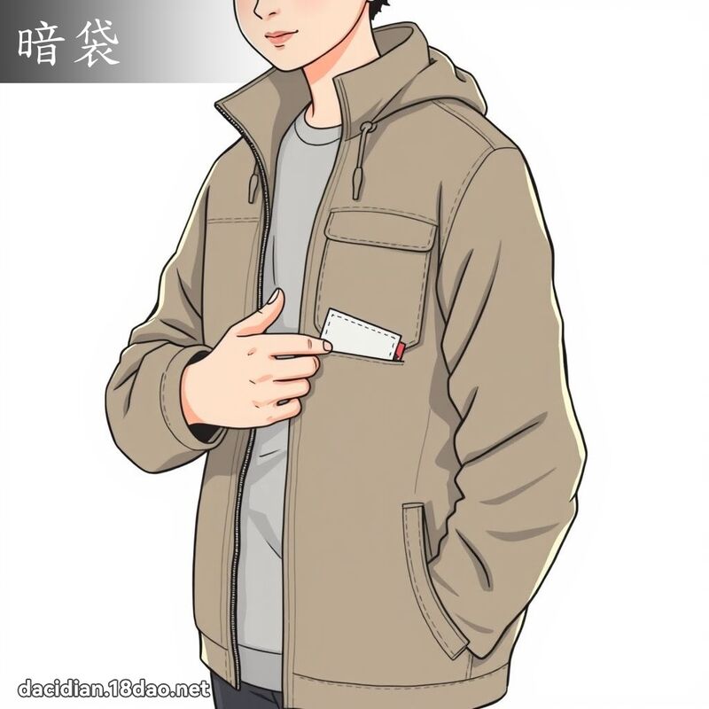 暗袋 - 国语大辞典配图