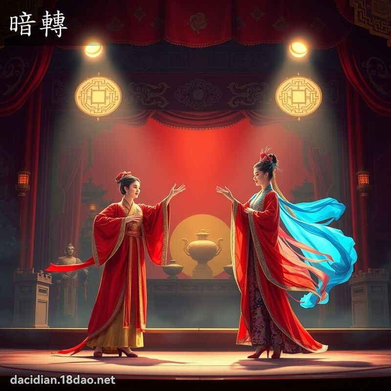 暗轉 - 國語大辭典配圖
