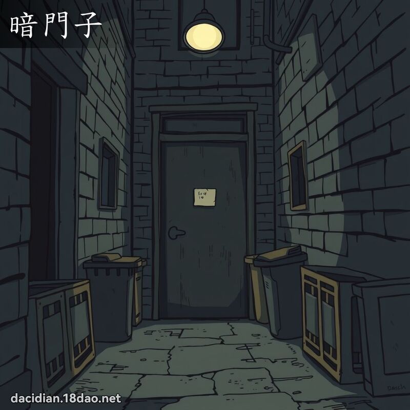 暗門子 - 國語大辭典配圖