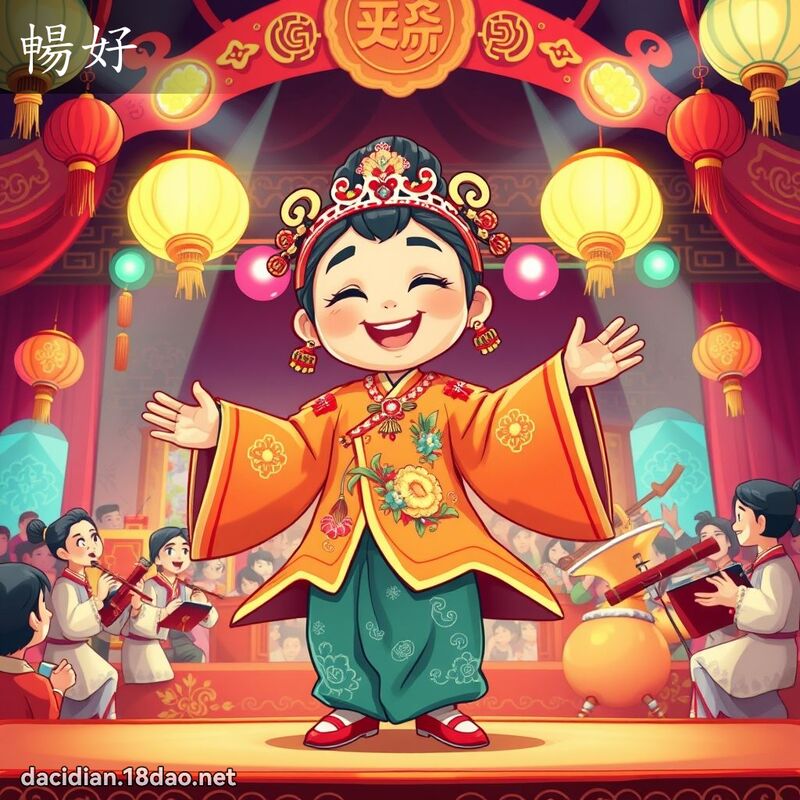 暢好 - 國語大辭典配圖