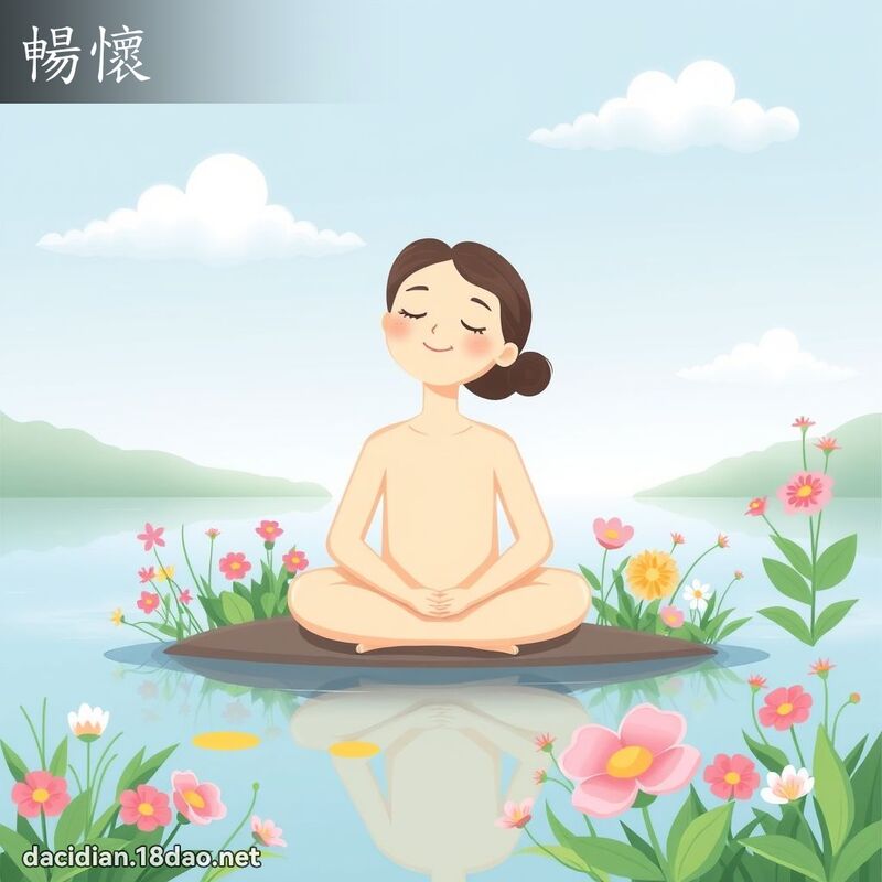 暢懷 - 國語大辭典配圖