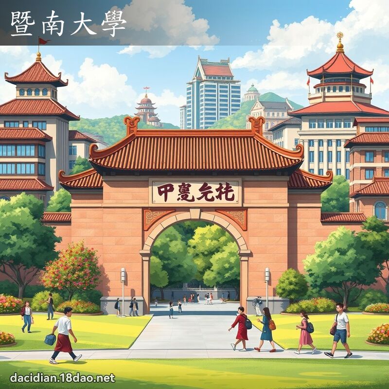 暨南大学 - 国语大辞典配图
