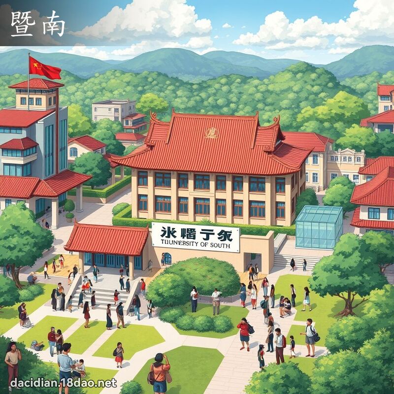 暨南 - 国语大辞典配图