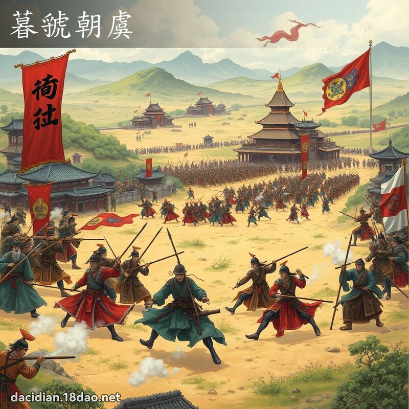暮虢朝虞 - 國語大辭典配圖