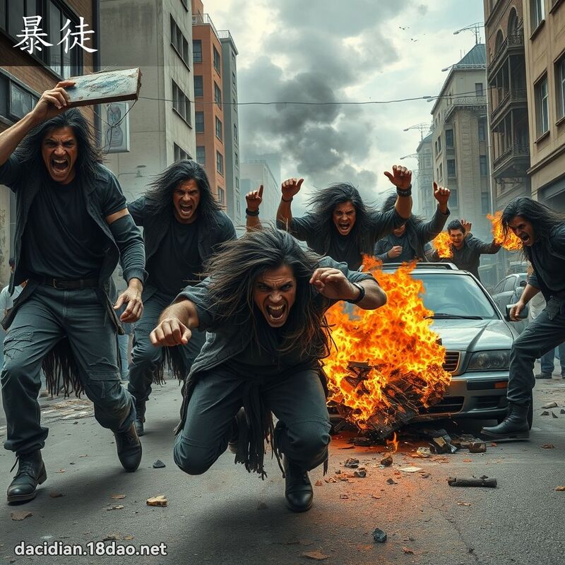 暴徒 - 國語大辭典配圖