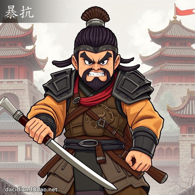 暴抗 - 國語大辭典配圖