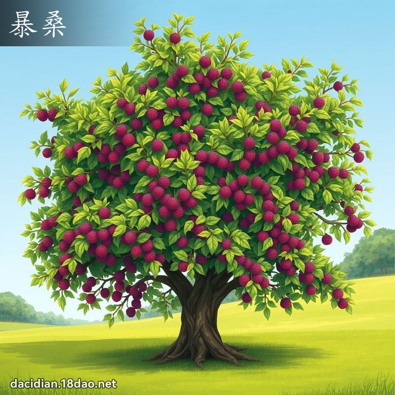 暴桑 - 國語大辭典配圖