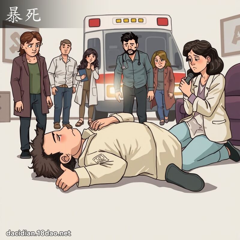 暴死 - 国语大辞典配图