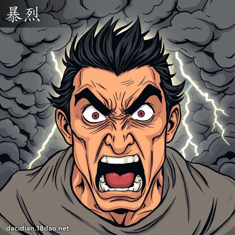 暴烈 - 國語大辭典配圖